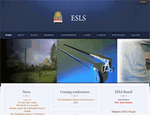 Tablet Screenshot of esls-eg.com